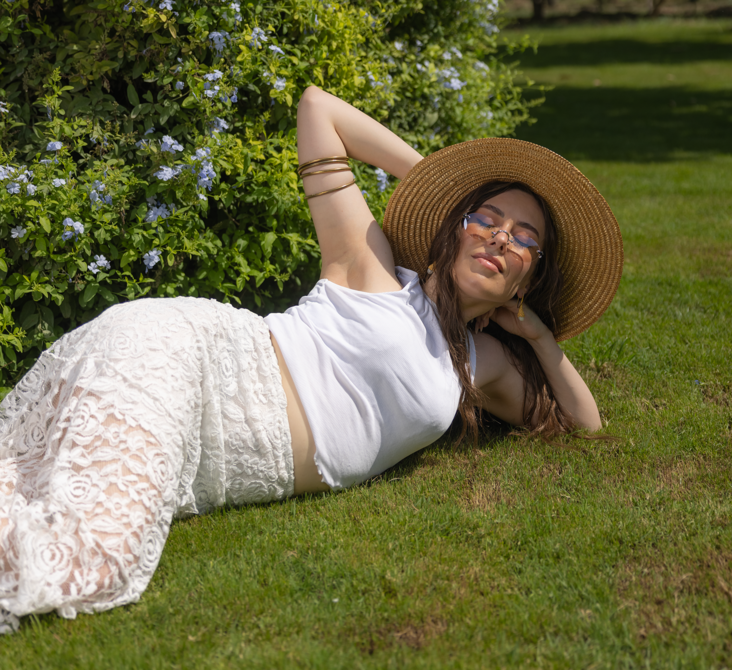 Lacee White Skirt – A timeless piece with delicate charm.