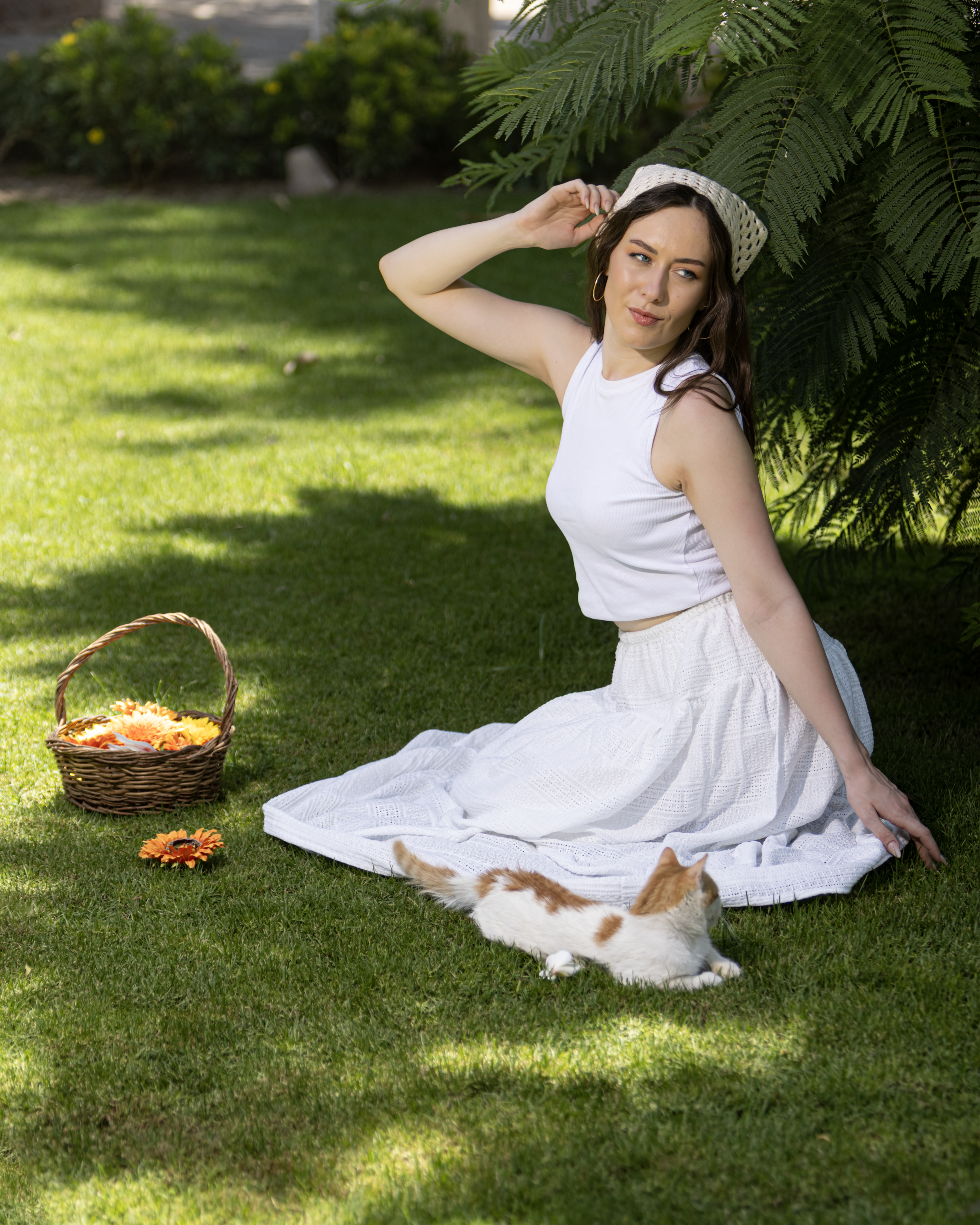 Flow Skirt – Effortless elegance meets all-day comfort.